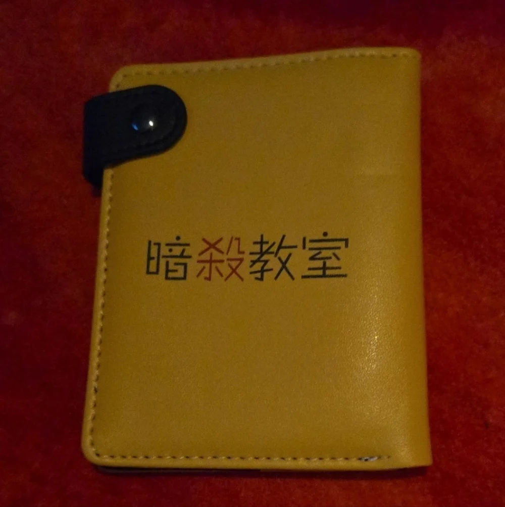 New assassination classroom anime manga leather wallet